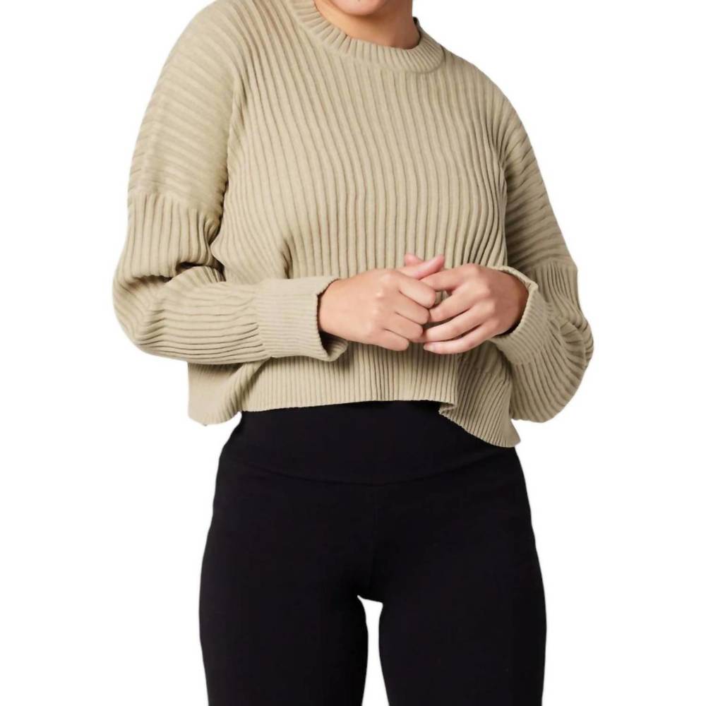 NEW KNOWN SUPPLY diamond sweater in khaki green
